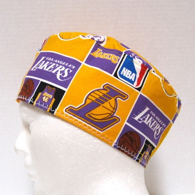 lakers scrub cap